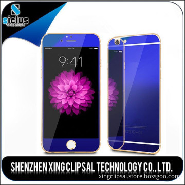 Phone accessories, screen protecor cloth, color tempered glass screen proector for iphone 6 6 plus